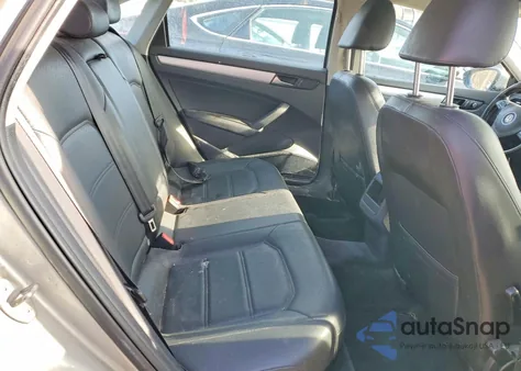 2012 Volkswagen Passat Se из США, поврежденный, VIN 1VWBP7A33CC051465